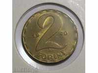 Ungaria 2 forint 1970 EF / AU