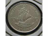 Източни Кариби 10 цента 1981