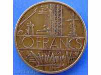 Франция 10 франка 1976