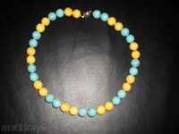 Blue turquoise and yellow turquoise