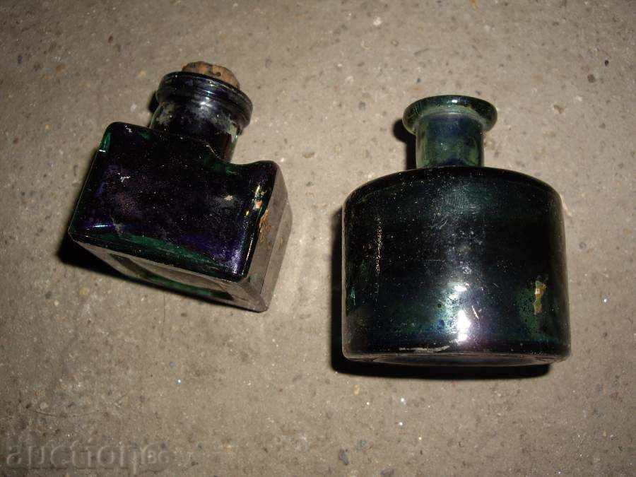 Old glass ink cartridges with price 15.00 BGN | € 7.67 Old glass ink cartridges with price 15.00 BGN | € 7.67