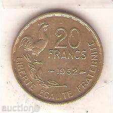 20 φράγκα στη Γαλλία το 1952