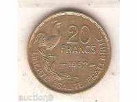 20 φράγκα στη Γαλλία το 1952