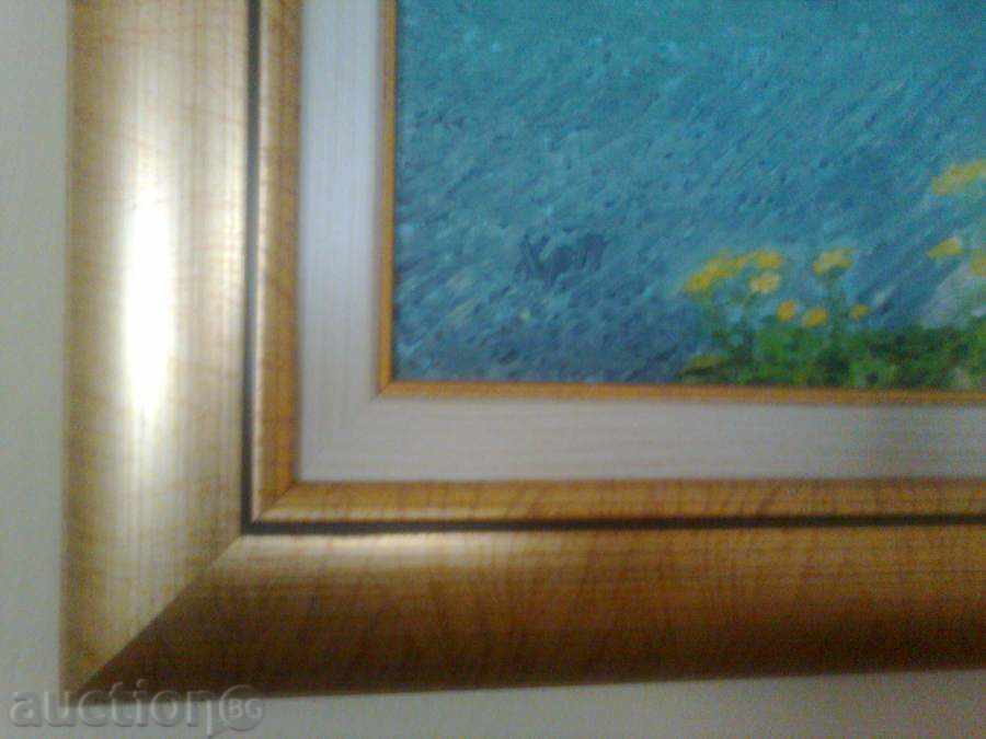 Picture - Landscape - oil on canvas - Hrista Panteva with price 230.00 BGN | € 117.60