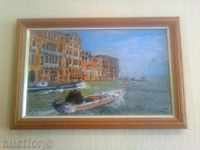 Picture - A memory of Venice - oil on canvas - Hr. Panteva