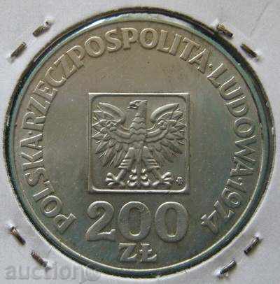POLAND - 200 EVENTS - 1974 - silver