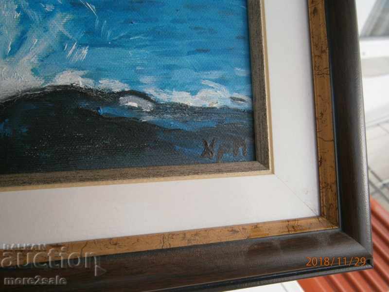 Picture - Island 2 - oil on canvas - Hriska Panteva with price 120.00 BGN | € 61.36 Picture - Island 2 - oil on canvas - Hriska Panteva with price 120.00 BGN | € 61.36