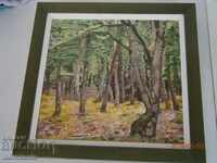 Picture - Forest - oil on canvas - Hrista Panteva