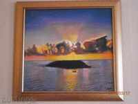 Picture - Sunset - oil on canvas - Hrista Panteva