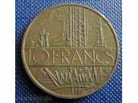 FRANCE -10 franca 1978