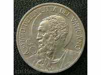 20 центисими 1931, Ватикана
