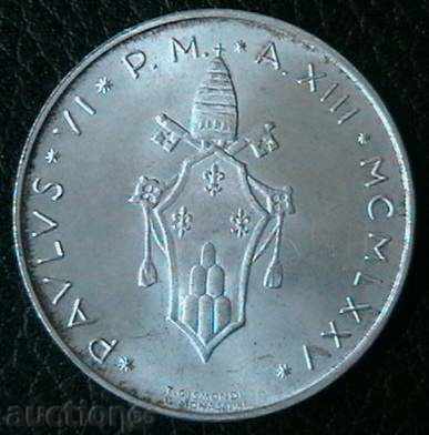500 liras 1975, Vatican