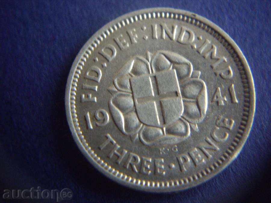 3 pence 1941.