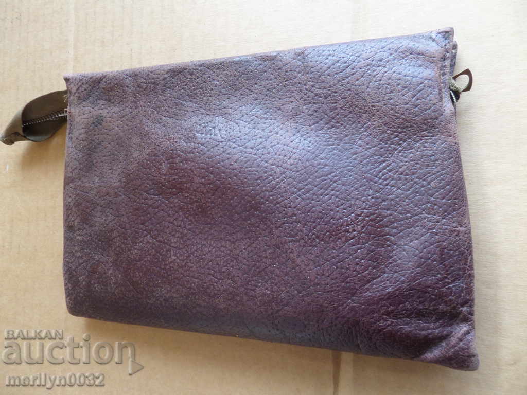 Παλιά πορτοφόλι τσάντα θήκη πορτοφόλι