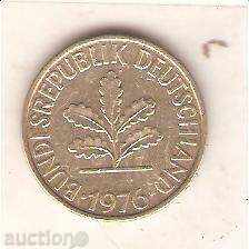 FGR 10 πφένιχ 1976 D με τιμή 0.40 BGN | € 0.20 FGR 10 πφένιχ 1976 D με τιμή 0.40 BGN | € 0.20