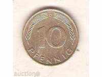 MFF 10 pfennig 1976 D