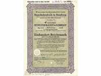 (¯` '• • GERMANY Bank Loan-Mortgage 100 Marks 1935 UNC • • • •)