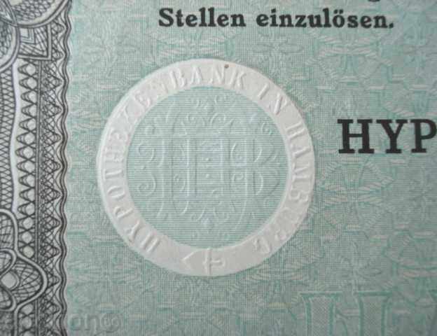 Auction (¯` '• .GERMANY Bank Loan-Mortgage 1000 Marks 1943 UNC. Auction (¯` '• .GERMANY Bank Loan-Mortgage 1000 Marks 1943 UNC.