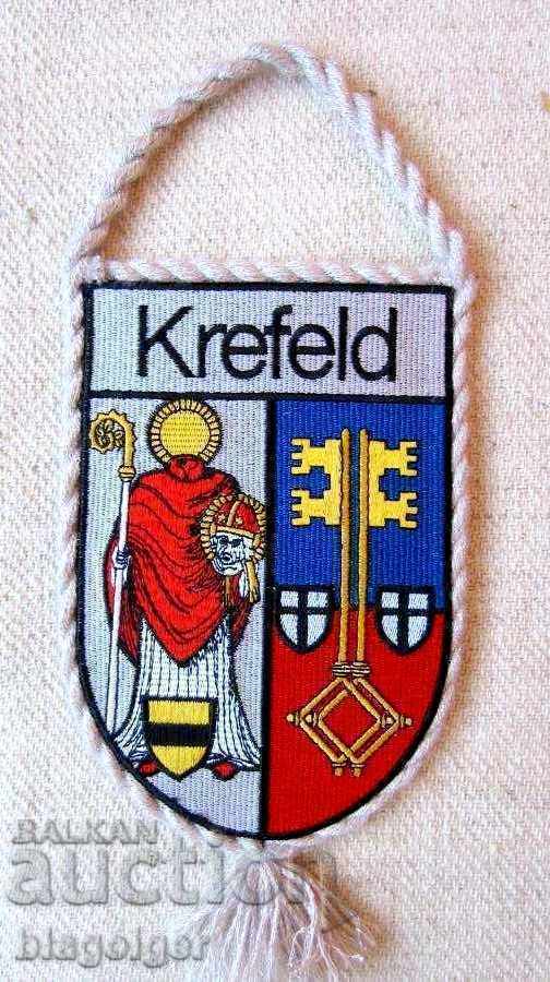 COAT OF ARMS-EMBLEM-KREFELD-GERMANY