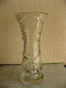 vaza de sticla de cristal