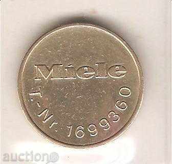Jeton de tip Miele 1 cu preț 1.40 BGN | € 0.72