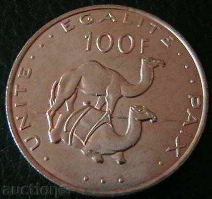 100 francs 2004, Djibouti