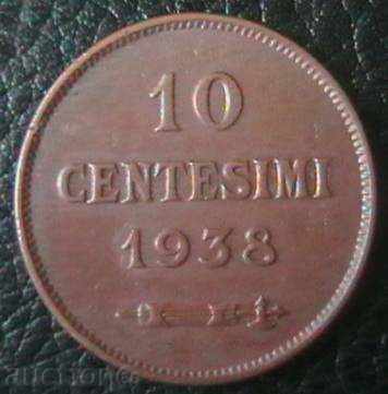 10 tsentisimi 1938 Σαν Μαρίνο