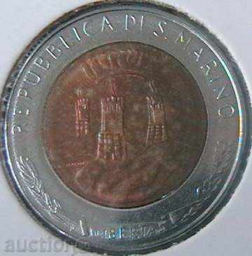500 λίρες 1982, Άγιος Μαρίνος με τιμή € 2.59 | 5.07 BGN