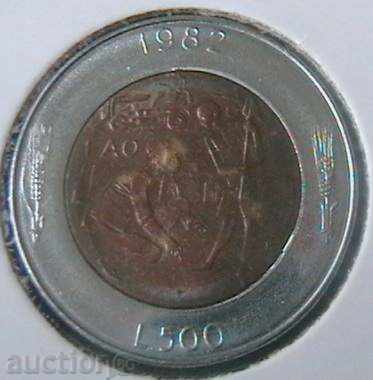 500 λίρες 1982, Άγιος Μαρίνος