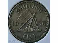 1 shilling 1936, Fiji