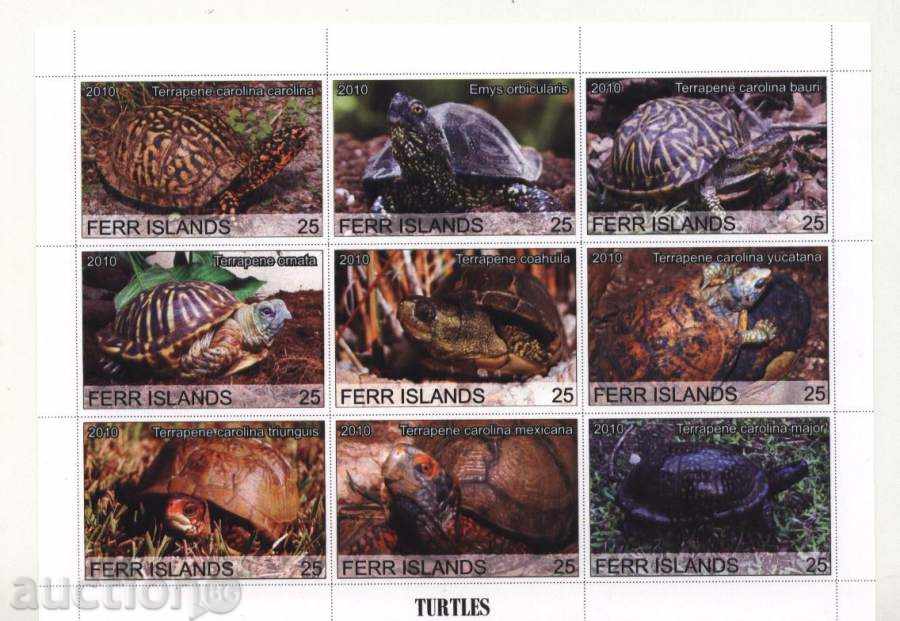 Καθαρίστε μπλοκ χελώνες 2010 από Fehr Νησιά