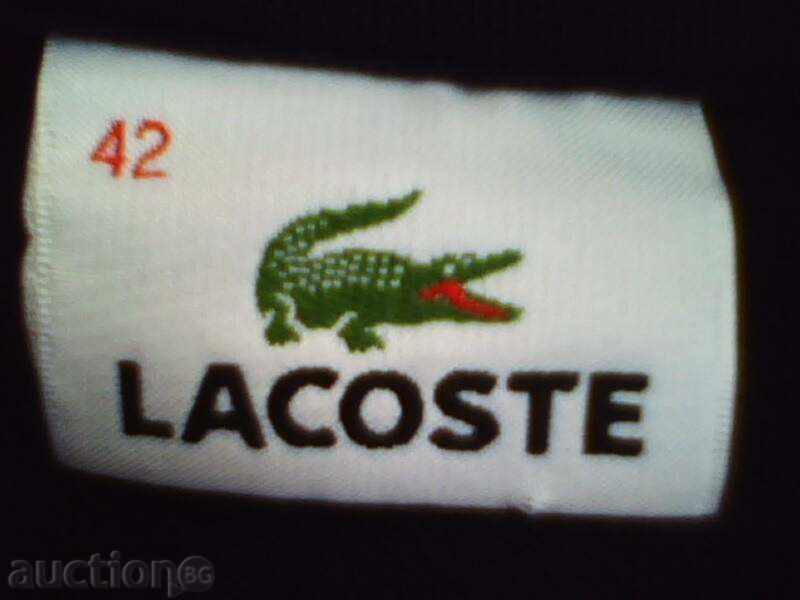 Auction Dark blue summer lady blouse Lacoste №42 Auction Dark blue summer lady blouse Lacoste №42
