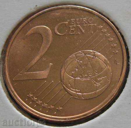 КИПЪР - 2 евроцента 2008г.