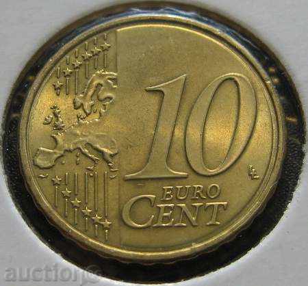 Cipru - 10 cenți 2008.