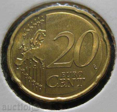 Κύπρος - 20 σεντς το 2008.