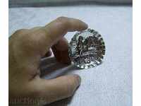 Σπάνιες Σημάνσεις! Silver Silver Bowl με κουτάλι SILVER