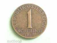 AUSTRIA -1 shilling 1960
