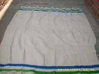 a home-woven rug