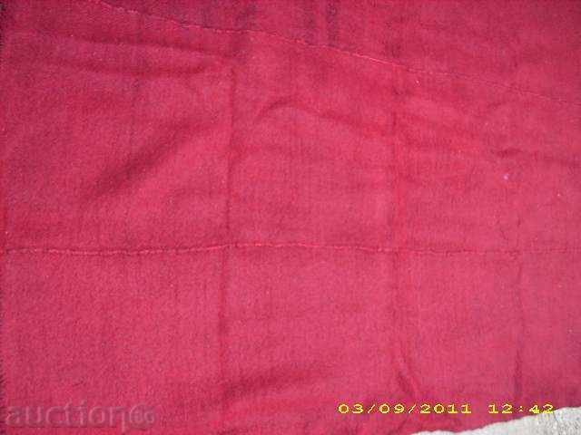 Auction home woven red rug Auction home woven red rug