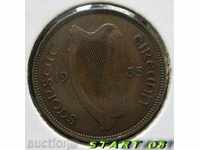 Eire - IRLANDA - 1/2 penny 1935.