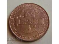Ιταλία -200 λίρες το 1996