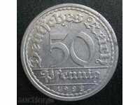 GERMANIA - 50 penny 1922