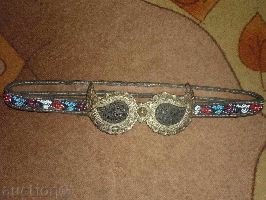 Renaissance Silver Pafta Choprazi Pafta Beaded Belt