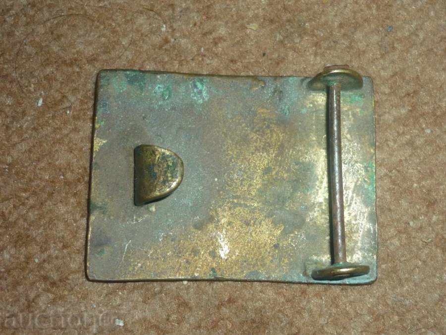 Παράδοση Χάλκινο σοσιαλιστική. Πόρπη, πόρπη, ζώνη, ομοιόμορφη Παράδοση Χάλκινο σοσιαλιστική. Πόρπη, πόρπη, ζώνη, ομοιόμορφη