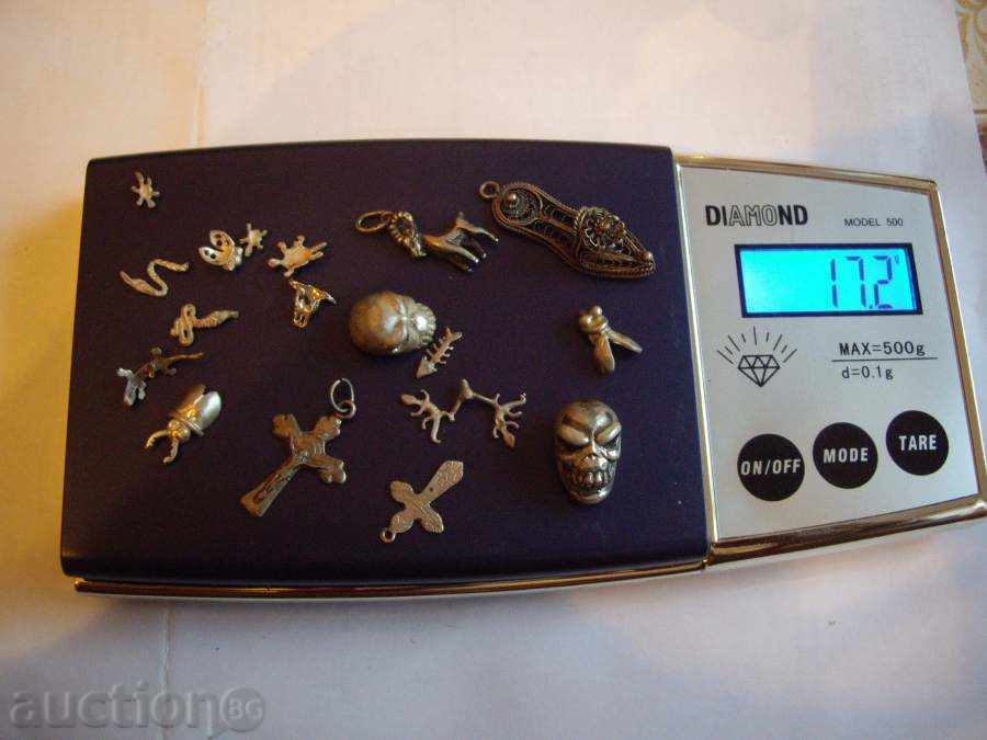 Silver figurines - 5 Silver figurines - 5