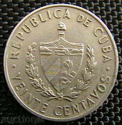 20 Cent 1968, Cuba with price 2.00 BGN | € 1.02 20 Cent 1968, Cuba with price 2.00 BGN | € 1.02