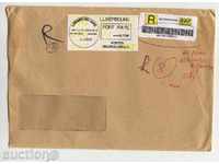 Traveled envelope 2011 from Luxembourg