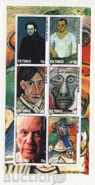 Clear Block Painting Pablo Picasso 2010 from Tongo
