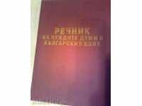 Речник на чуждите думи в българския език 1994 г.