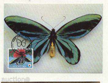 Auction Maps Max Butterflies 1988 from Papua New Guinea Auction Maps Max Butterflies 1988 from Papua New Guinea